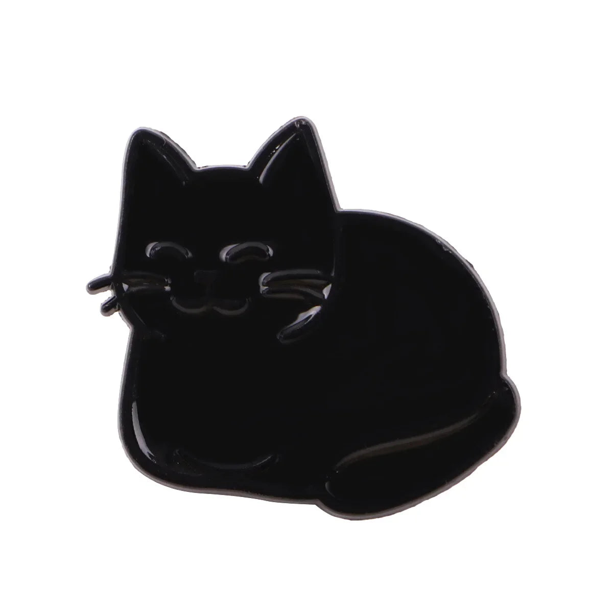 Cute Cat Enamel Pin — Cartoon Animal Lapel Brooch for Backpacks, Cosplay & Kids Gifts
