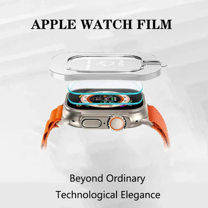 Tempered Glass Screen Protector for Apple Watch Ultra 2 49mm – HD Film with Alignment Tool, Easy Install Kit for iWatch Ultra