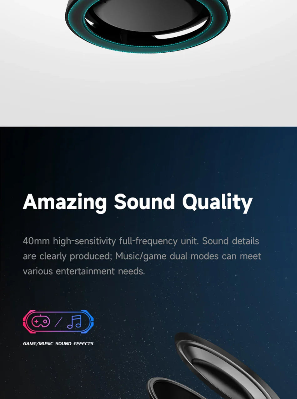 Edifier HECATE G200 Portable Bluetooth Speaker – RGB Lighting, BT5.3 Mini Sound Box with 7-Hour Playback & Phone Holder