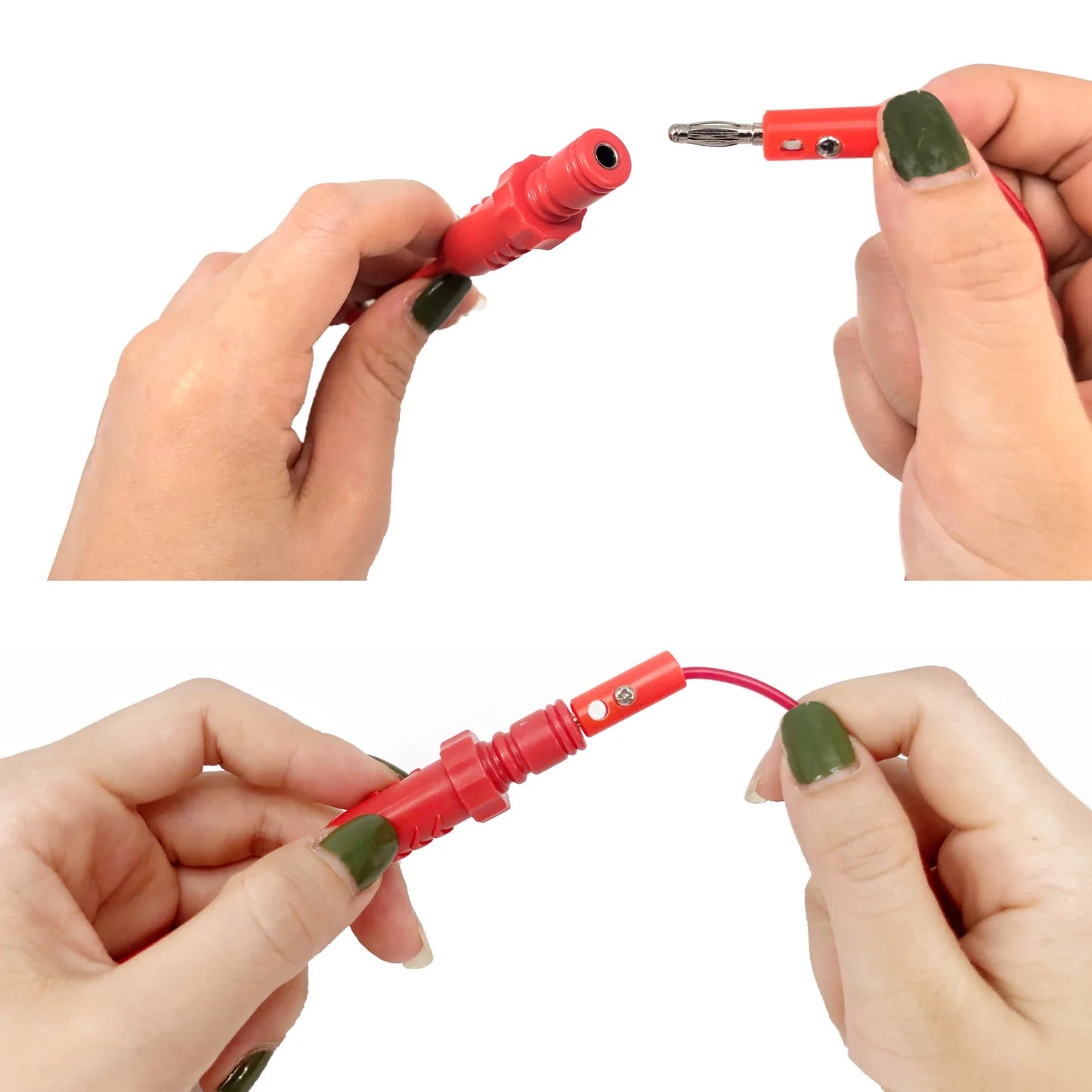 Insulation Piercing Probes Test Clip - Safety Test Clip for Car Circuit Detection - Diagnostic Tool Cable Clip