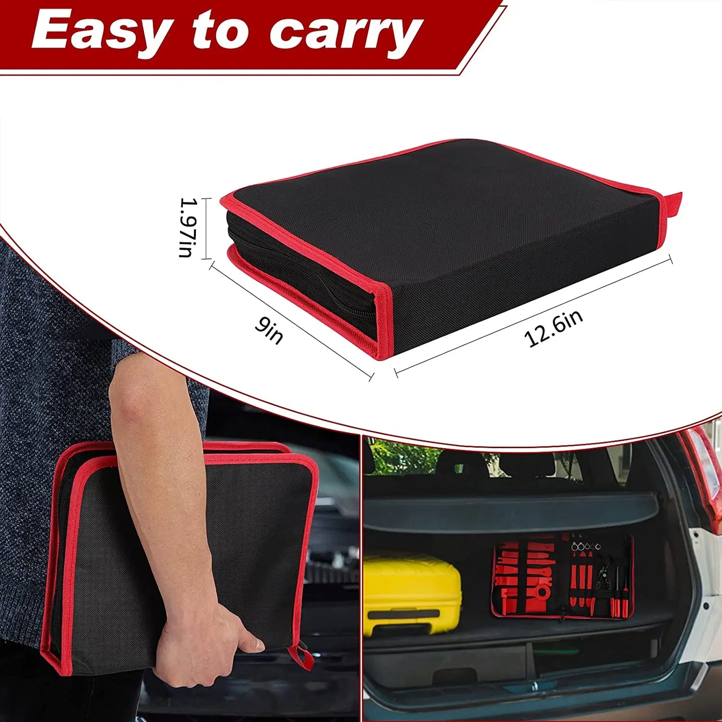 Car Interior Disassembly Kit – Plastic Trim Removal Tools & Clip Puller Set for DIY Auto Panel Work
