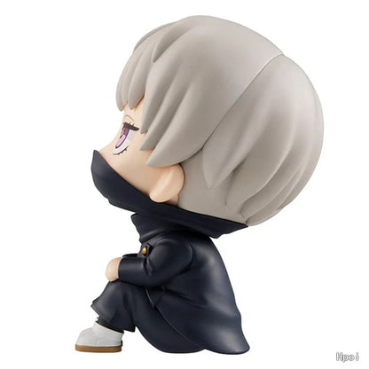 10cm Jujutsu Kaisen Q-Version Anime Figures — Satoru Gojo, Geto Suguru, Fushiguro Toji & Okkotsu Yuta Action Collectibles