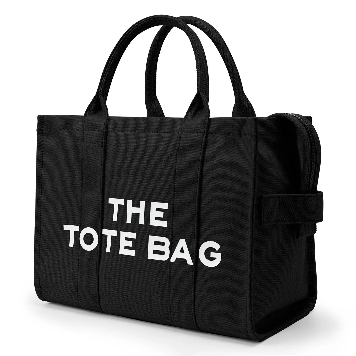 THE TOTE BAG — Designer Fashion Canvas Handbag for Women, Adjustable Shoulder & Crossbody Strap, Large Capacity