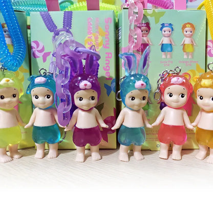 Candy House Angel Keychain Blind Box – Handmade Cartoon Doll Pendant & Mystery Gift