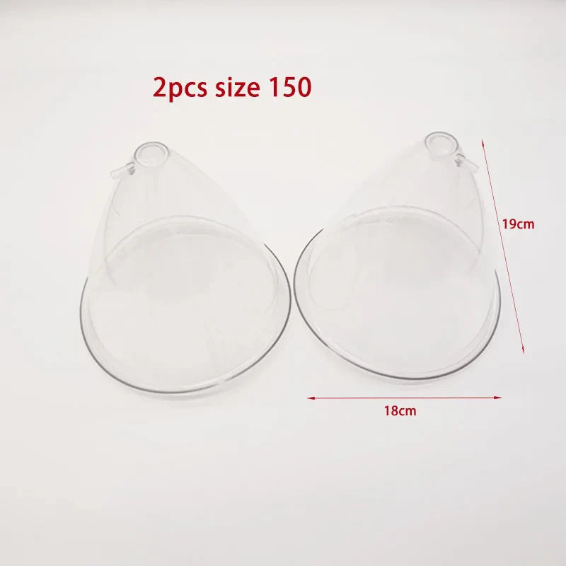 E-Cup Vacuum Suction Breast Enlargement & Body Massage Device, Multi-Function Cupping System for Neck, Back, Butt Lift & Nipple Care