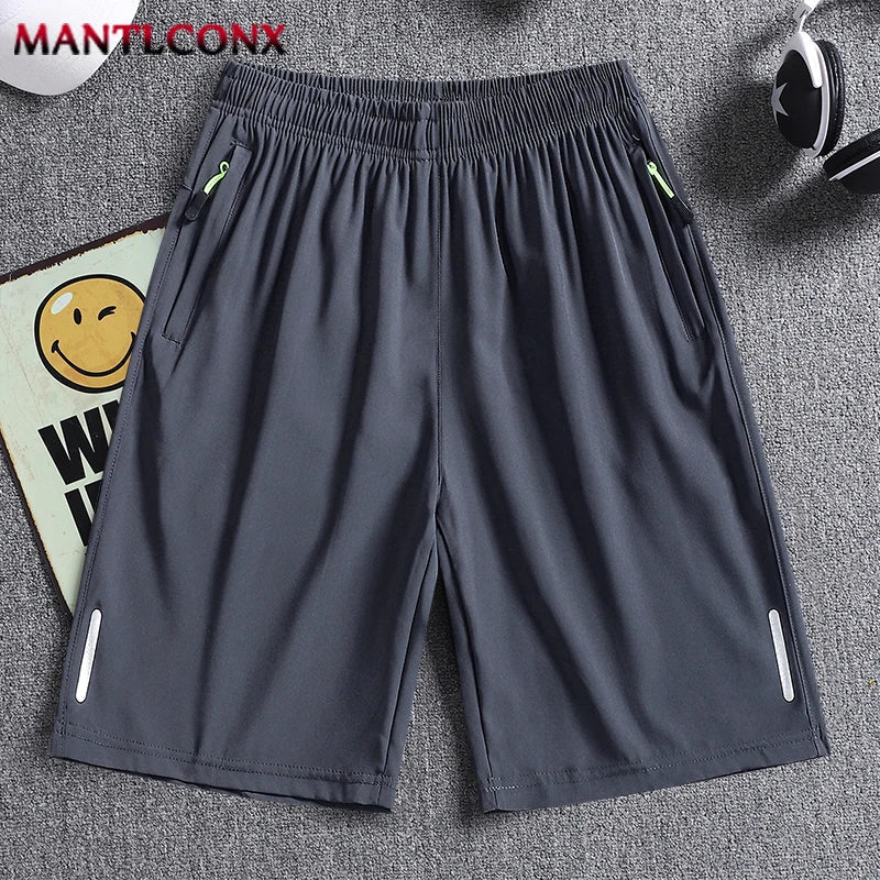Men's Summer Gym Fitness Shorts – Quick Dry Elastic Sports Training, Running & Jogging Workout Shorts