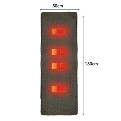 5V USB Heated Electric Pad - 3-Level Temperature Sleeping Mat, Cold-Resistant Cushion for Outdoor Camping