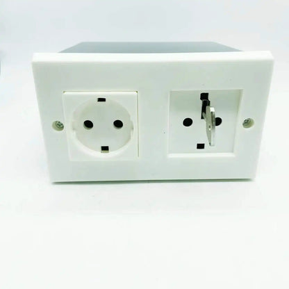 Imitation Double Plug European Standard Socket Wall Safe – Hidden Secret Security Stash Box
