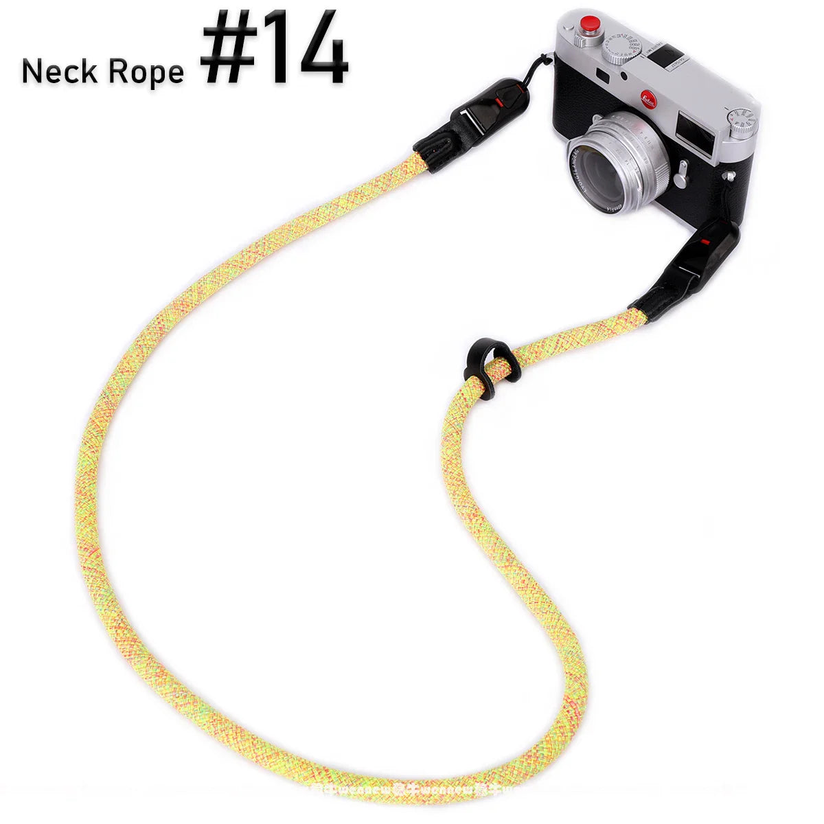 Nylon Rope Sling Quick Release Camera Strap – Wrist & Neck Shoulder Strap for Fujifilm, Sony, Nikon, Canon & Leica Mirrorless Cameras