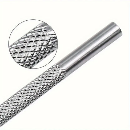 4pcs Leather Hole Punch Set – Round Hollow Cutter Tool for Belts, Canvas, Paper & Plastic Materials