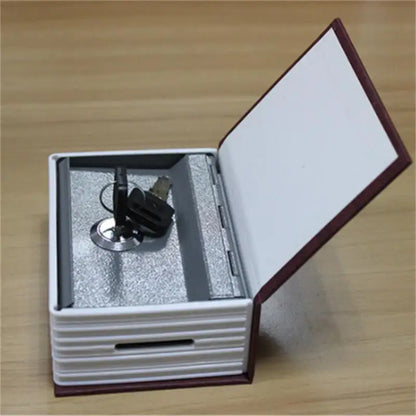 Creative Dictionary Book Piggy Bank – Locked Hidden Secret Money Box for Cash & Coin Storage Safe