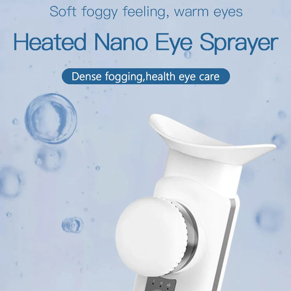 Electric Eye Nano Sprayer — Hot Compress & Moisturizing Instrument for Eye SPA & Fatigue Relief