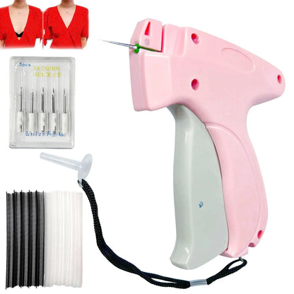 Quick Clothing & Quilt Fixer Tag Gun Set — Portable Buckle Glue Needle Tool for Garment & Blanket Fastening