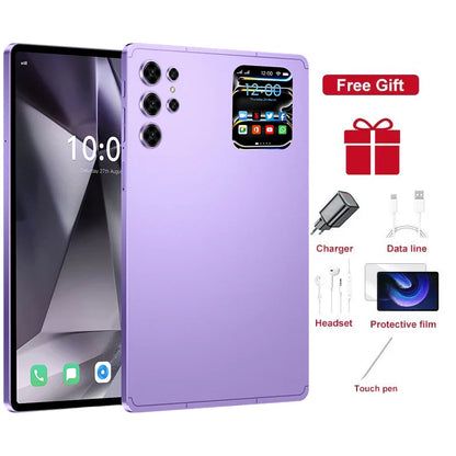 2026 Pad 25 Pro 10.1" Android Tablet – 22GB+2TB, 4G/5G Dual SIM, 10000mAh Kids & Global Version