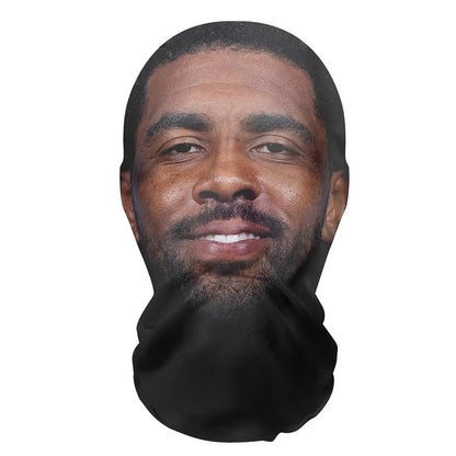 3D Balaclava Mask Hat - Seamless Kanye Face Mask for Pranks, Celebrity Hip Hop Hood Headgear