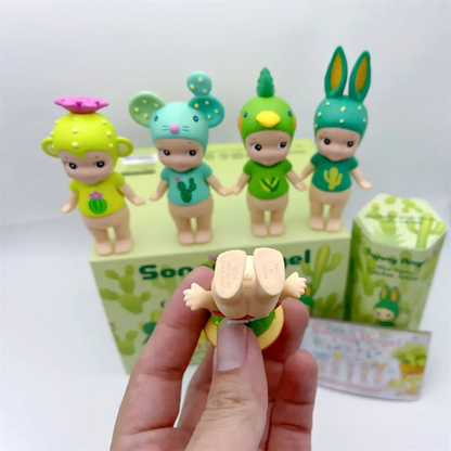Sonny Angel Mini Figure Cactus Series — Mystery Blind Box Toy Doll, Lucky Mascot, Handmade Christmas Gift