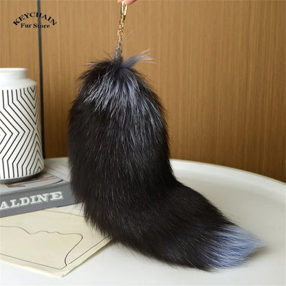 Cute Fluffy Bunny Fur Keychain – Plush Pom Pom Bag Charm and Car Key Ring with Hair Bow