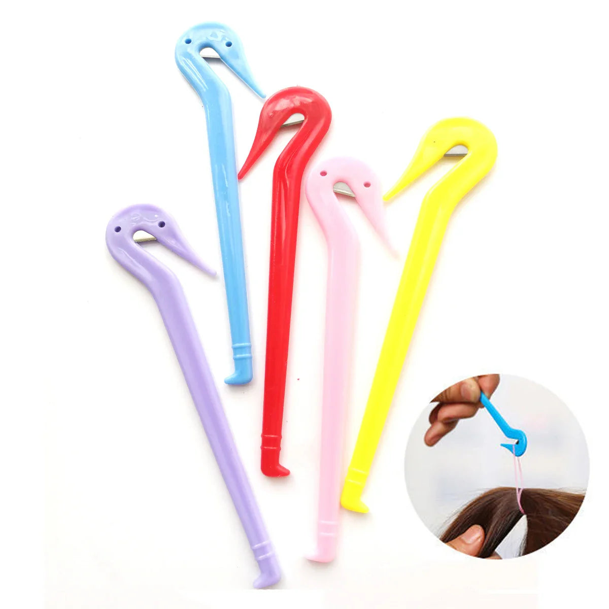 Hair Bands Rubber Cutter - DIY Styling Headwear Band Cutting Tool, Hair Tie Remover & Salon Hair Styling Knife