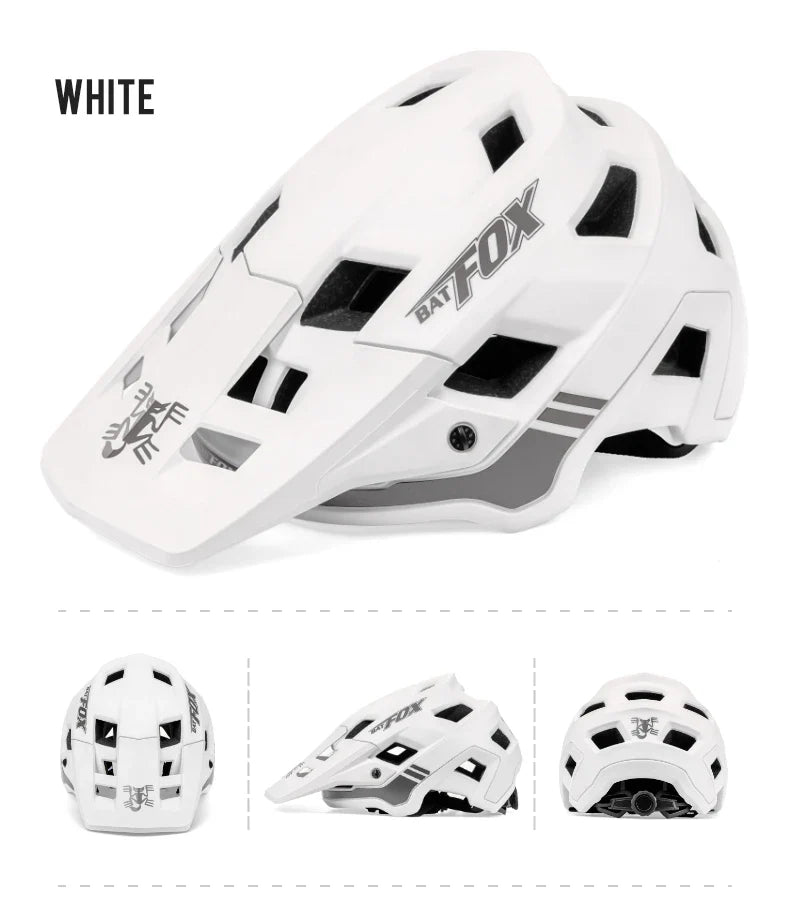 BATFOX Men's Cycling Helmet – MTB Mountain Bike Racing Helmet, Speedframe Casco para Bicycle