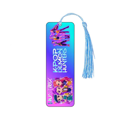 Kpop Demon Hunters Huntrix Cartoon Bookmarks – Cute Anime Stationery for Fans & Book Lovers