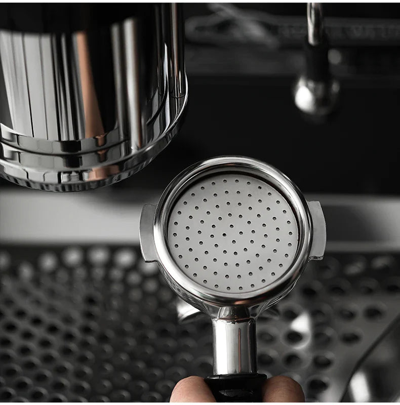 MHW-3BOMBER Espresso Puck Screen – 51/53/58.5mm Reusable Stainless Steel Coffee Filter, 0.8/0.2mm Thickness Coffee Tool