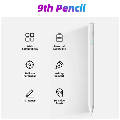 Universal Active Tablet Stylus Pen - Compatible with Apple iPad, Android, Xiaomi, Huawei, and Samsung Touch Screen Devices