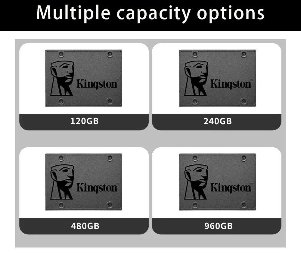 Kingston A400 KC600 SSD 2.5" SATA III Internal Solid State Drive | 120GB 240GB 480GB 512GB 960GB 1TB 2TB