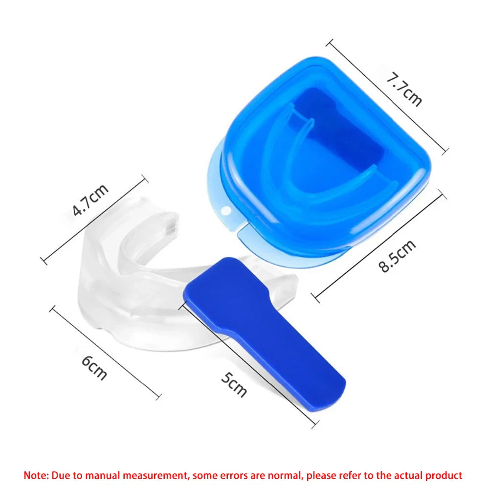 Anti-Snoring Mouth Guard for Bruxism & Sleep Apnea – Snoring Stopper and Teeth Protection Device