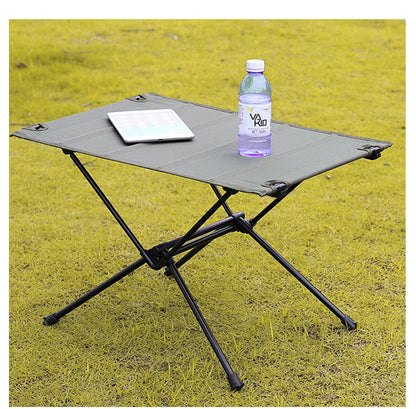 WESTTUNE Lightweight Camping Folding Table – Roll-Up 1680D Oxford & Aluminum Alloy for Outdoor Picnic & Travel