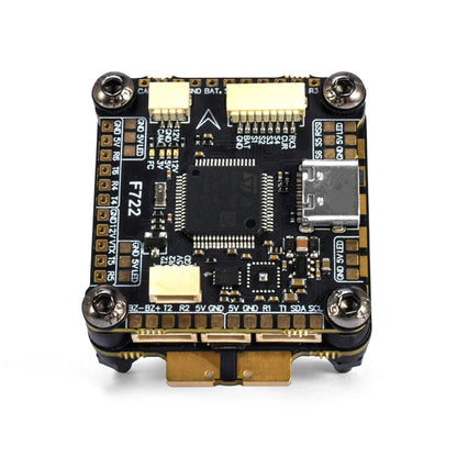 9IMOD F722 Flight Stack – F722 Flight Controller with 55A/60A ESC, 3-6S LiPo, ICM42688 Gyro for FPV Racing Drone