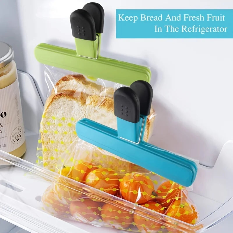Heavy Duty Multipurpose Bag Clips – Durable Kitchen Snack & Food Storage Clips for Freshness and Organization