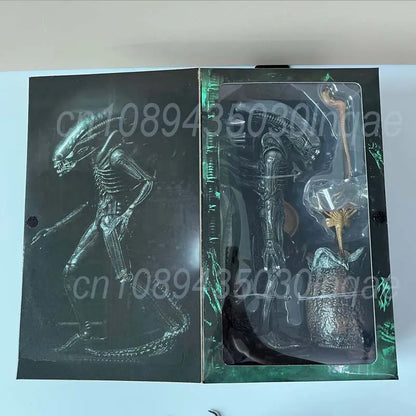 NECA Xenomorph Warrior Figure – Alien vs Predator AVP Big Chap 40th Anniversary Egg Facehugger Action Toy