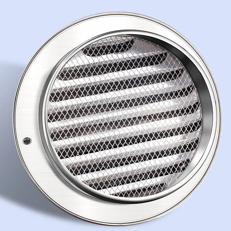 Stainless Steel Wall & Ceiling Air Vent Cover – Waterproof Exhaust Grille for Heating & Cooling