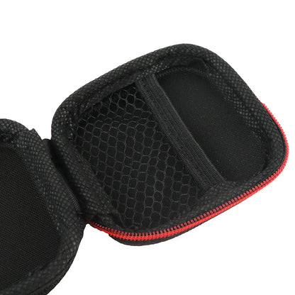 KZ Earphone Case – Portable EVA Zipper Headset Storage Box with Logo, Square Compression Organizer for Headphones