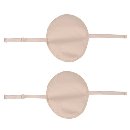 2pcs Reusable Underarm Pads – Breathable Cotton Sweat Pads for Women & Men, Adjustable Armpit Protection
