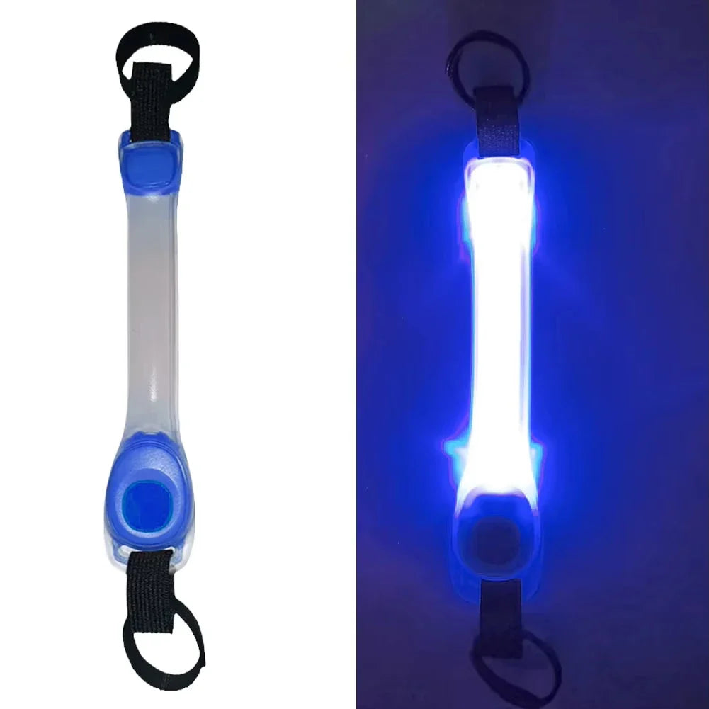 Pet LED Safety Traction Collar – Waterproof Anti-Loss Collar with Multi-Color Flashing Light Pendant for Outdoor Use