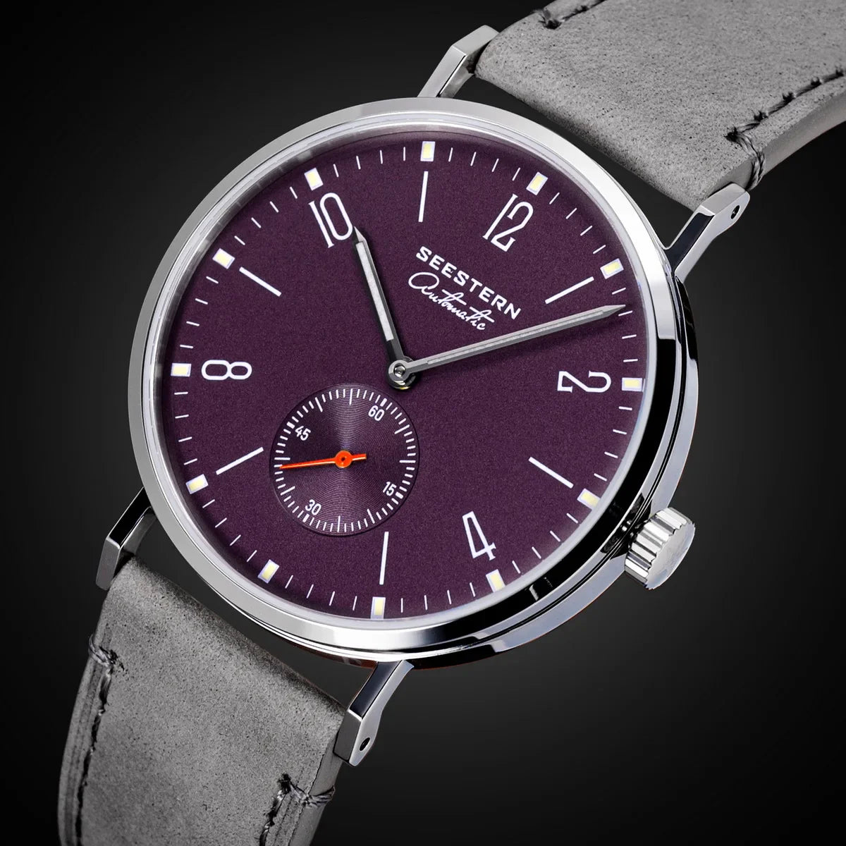 SEESTERN 2024 Men’s Automatic Watch — Ultra-Thin Luxury Business Wristwatch with ST1701 Movement, Fashion Casual Timepiece