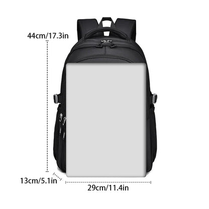 Multi-Layer Waterproof Oxford Backpack - Large Capacity, Stylish Commuter and Student Bag for Out-of-Town Travel