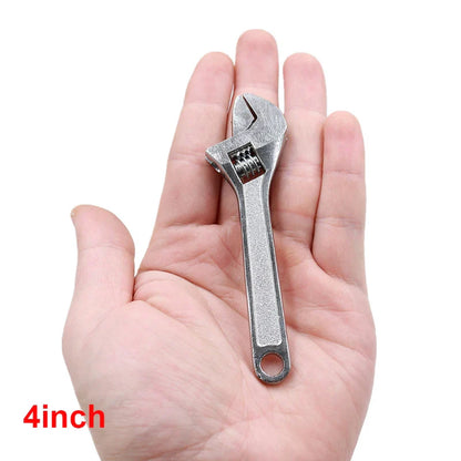 Mini Adjustable Spanner Wrench Set – 2.5/4 Inch Open-End Portable Hand Tools