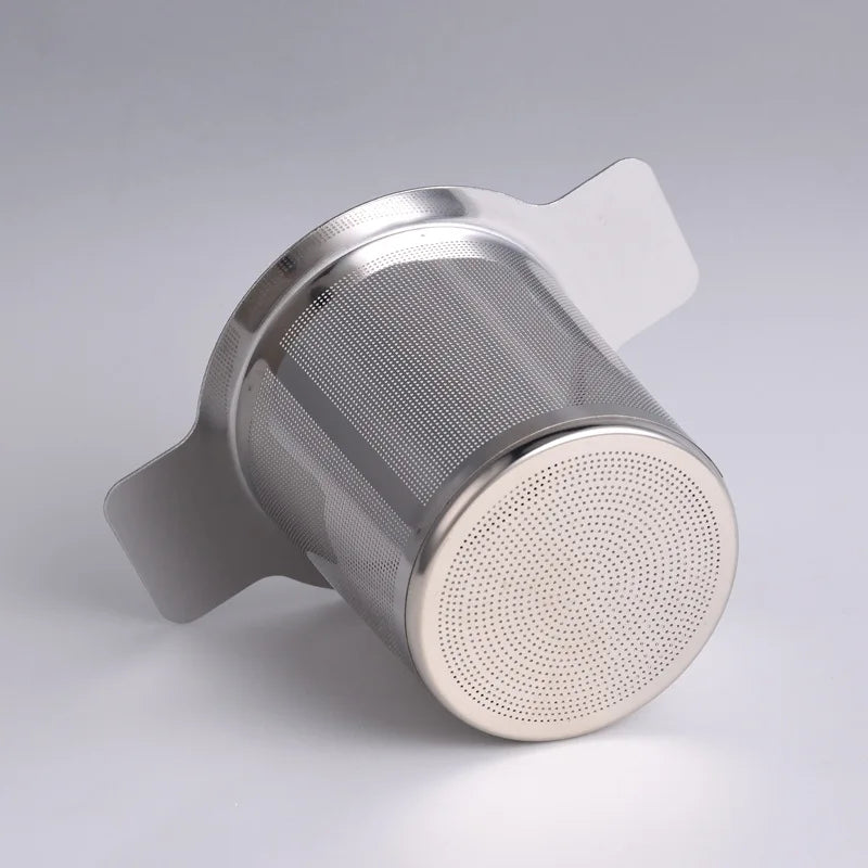 High-Quality Stainless Steel Tea Infuser with Cover – Coffee & Tea Strainer, Mesh Filter Accessory