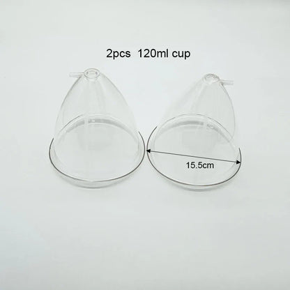 Electric Vacuum Suction Body Massage Device for Chest & Butt Lift, Breast Enhancement & Firming Cupping Therapy Pump System