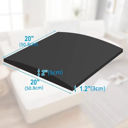 1/2/3pcs Sofa Support Cushion – High-Density Foam Under-Seat Repair Pad 50x50cm for Furniture Dimple Fix