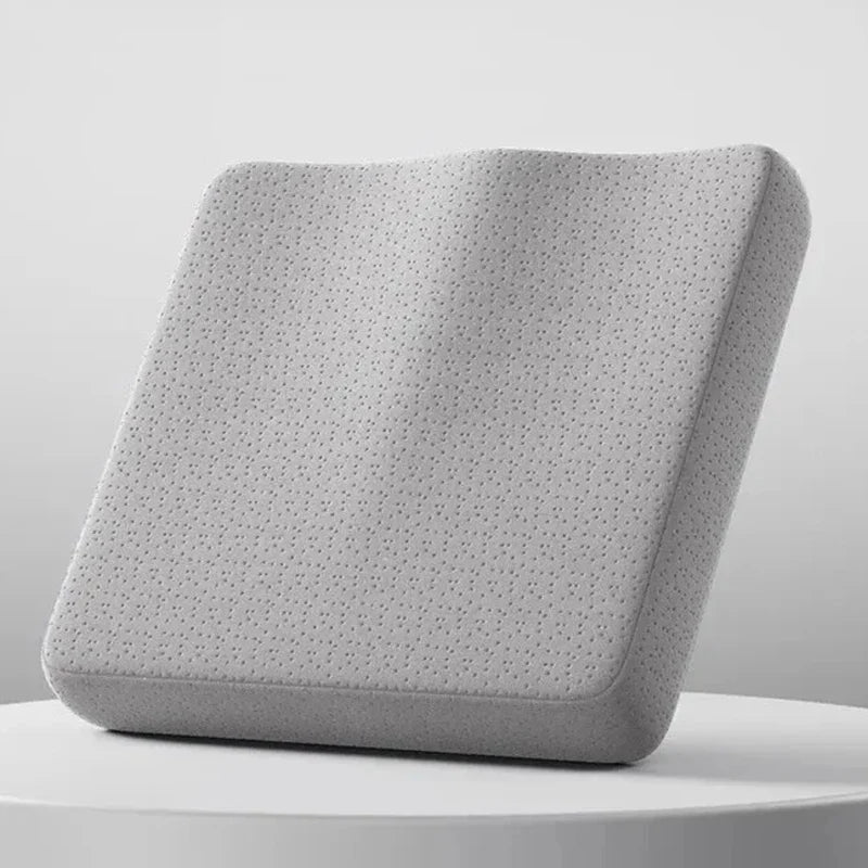 Ergonomic Memory Foam Seat Cushion – Tailbone & Hemorrhoid Relief, Office Chair & Car Pillow