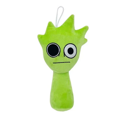 Sprunki Plush Toy Set Soft Cartoon Stuffed Animal Plushies Collectible Game Character Dolls Gift for Fans Birthday & Christmas Present