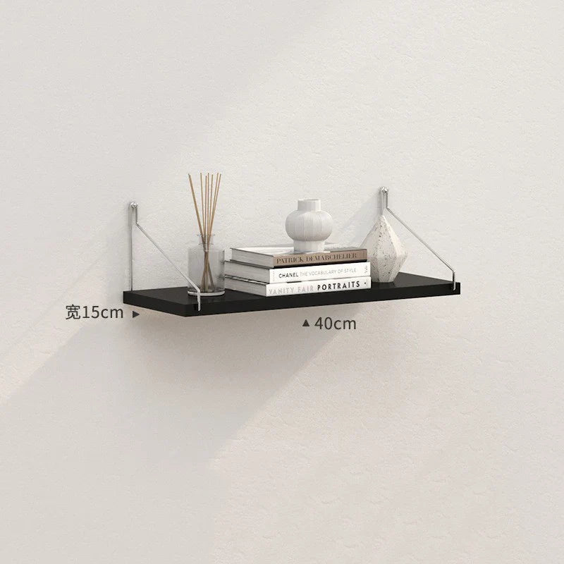 Multi-Layer No-Drill Wall-Mounted Floating Shelves – Storage Rack Organizer for Living Room, Bedroom, Router & Set-Top Box