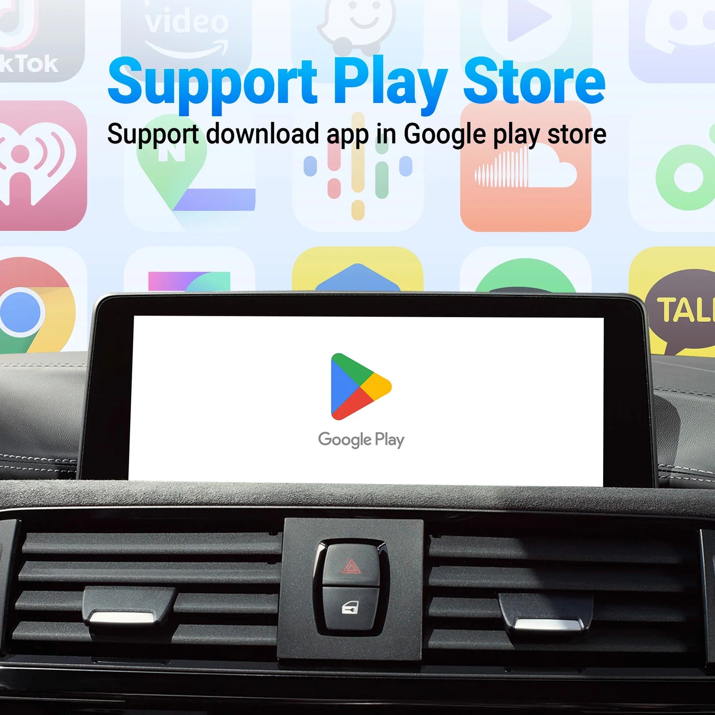 OttoAIBOX P3 CarPlay AI Box — Wireless Android Auto & Mini HDMI TV Box for Toyota, Kia, Hyundai, VW Car Accessories