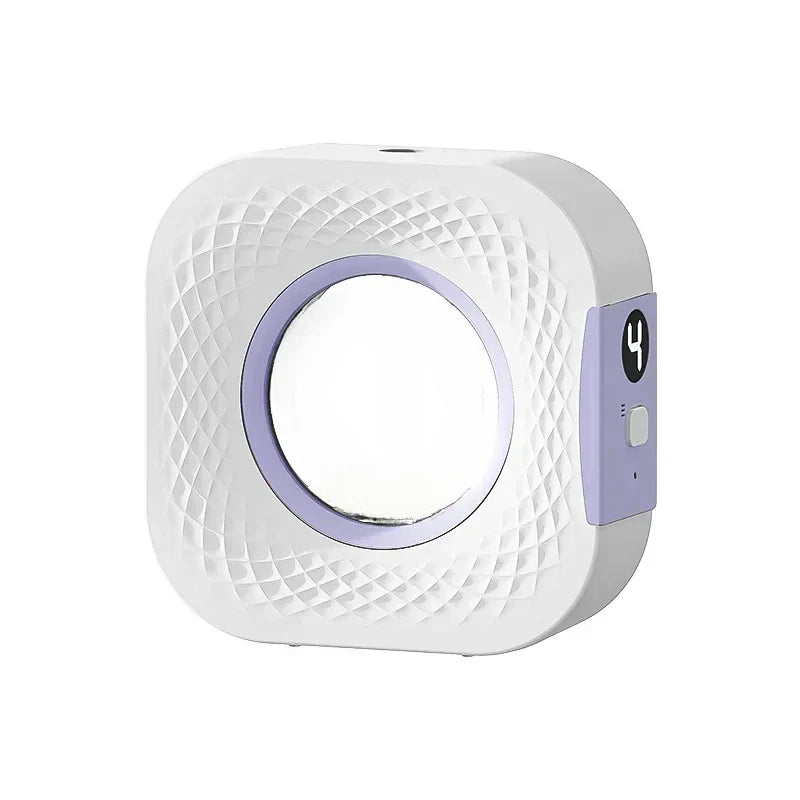 Smart Aroma Diffuser & Air Purifier - Digital Display, 4 Gears, USB Charging, Wall Mount or Tabletop for Living Room