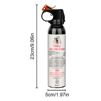 330ML Bear Spray — Outdoor Camping and Hiking Safety Protection Tool