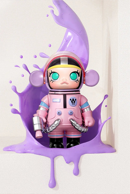 Popmart Mega Space Molly 100% Anniversary Series — 4th Gen Blind Box Collectible Action Figure Toy, Mystery Gift Model