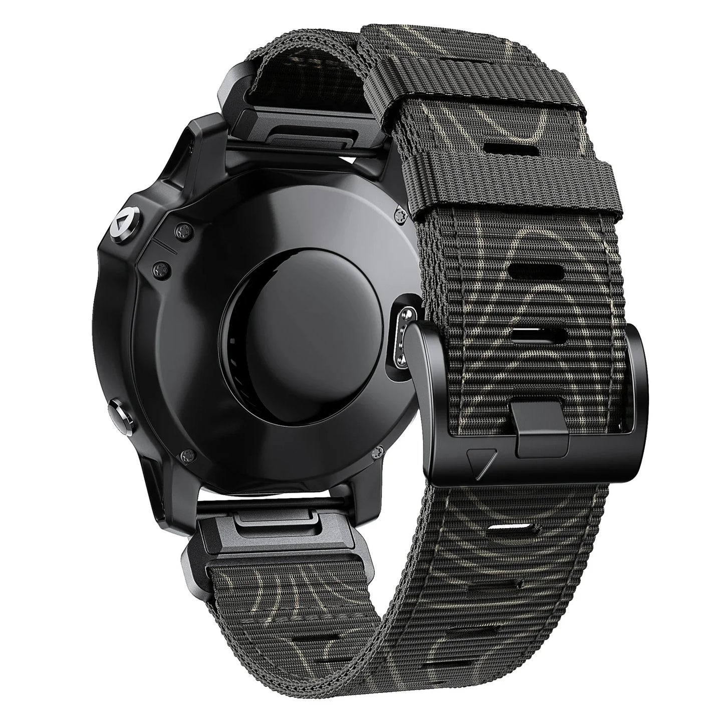 QuickFit 22mm/26mm Nylon Braided Watch Strap for Garmin Fenix 7/7X/6X Pro/Epix Pro Gen 2 – Durable Sport Replacement Band